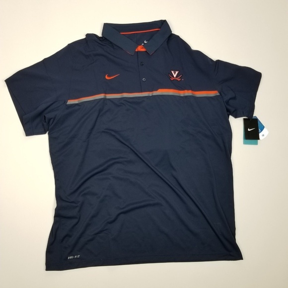 uva nike polo